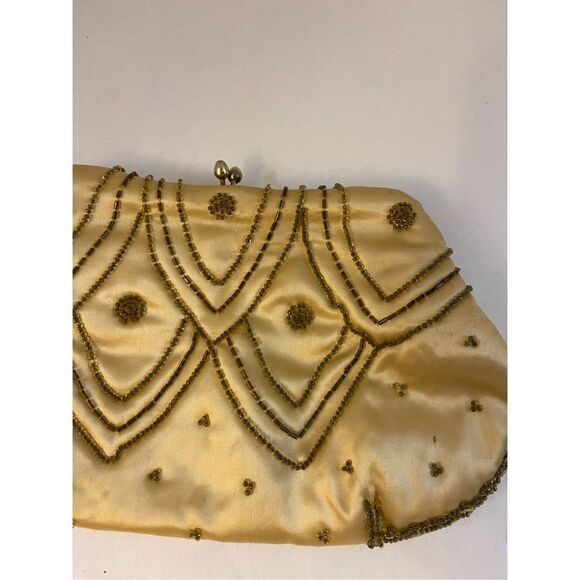 Beaded clutch Japan gold strap (small hole) - Picture 3 of 8